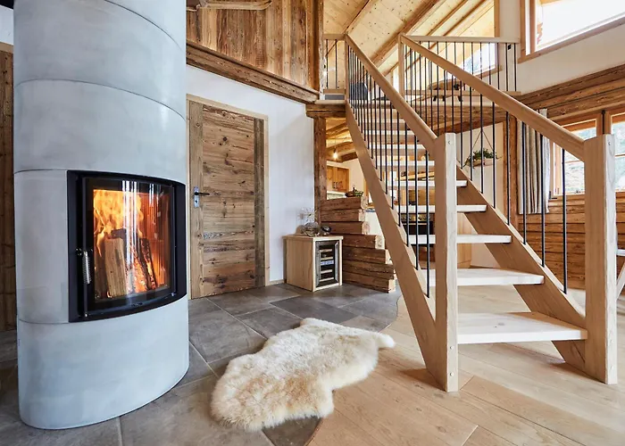 샬레 Dreisessel-chalets Im Bayerischen Wald - Ploeckenstein - Mit Whirlpool-sauna-kamin
