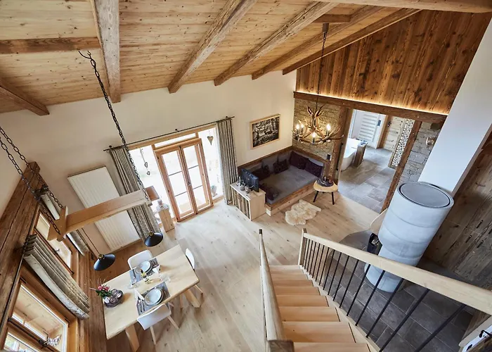 Dreisessel-chalets Im Bayerischen Wald - Ploeckenstein - Mit Whirlpool-sauna-kamin 샬레